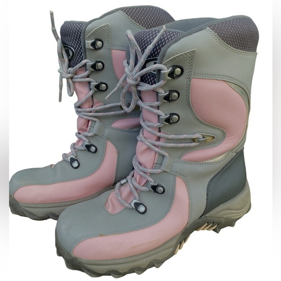 Cougar Snicker G Winter  Boots Women 9 PinklGray - Picture 9 of 12